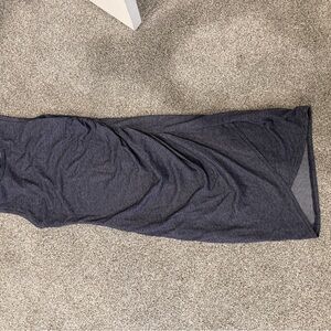 Leith Dark Blue Maxi Skirt